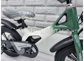 Детский велосипед Topemount Happy 14 зеленый